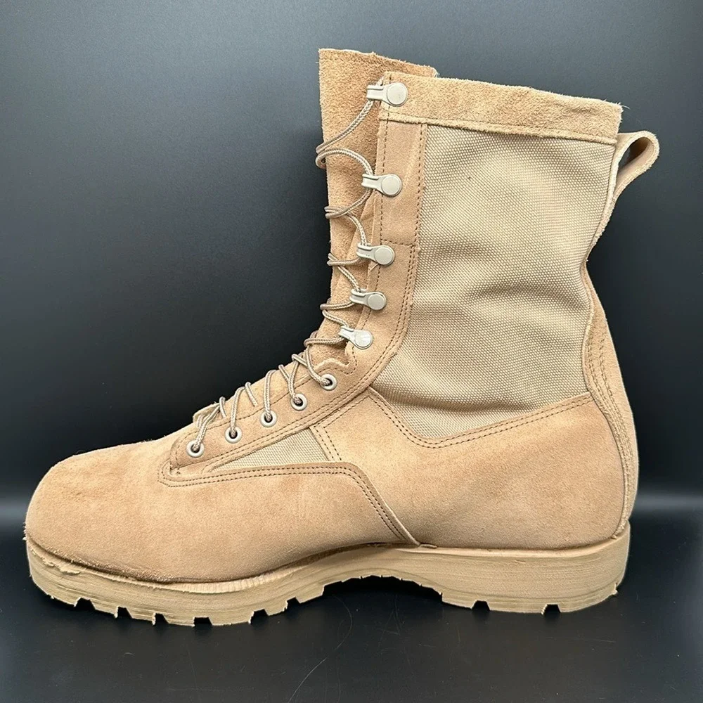 Belleville Army Combat Boots Temperate Weather Gore-Tex Tan‎ Men's Sz 16 XXW